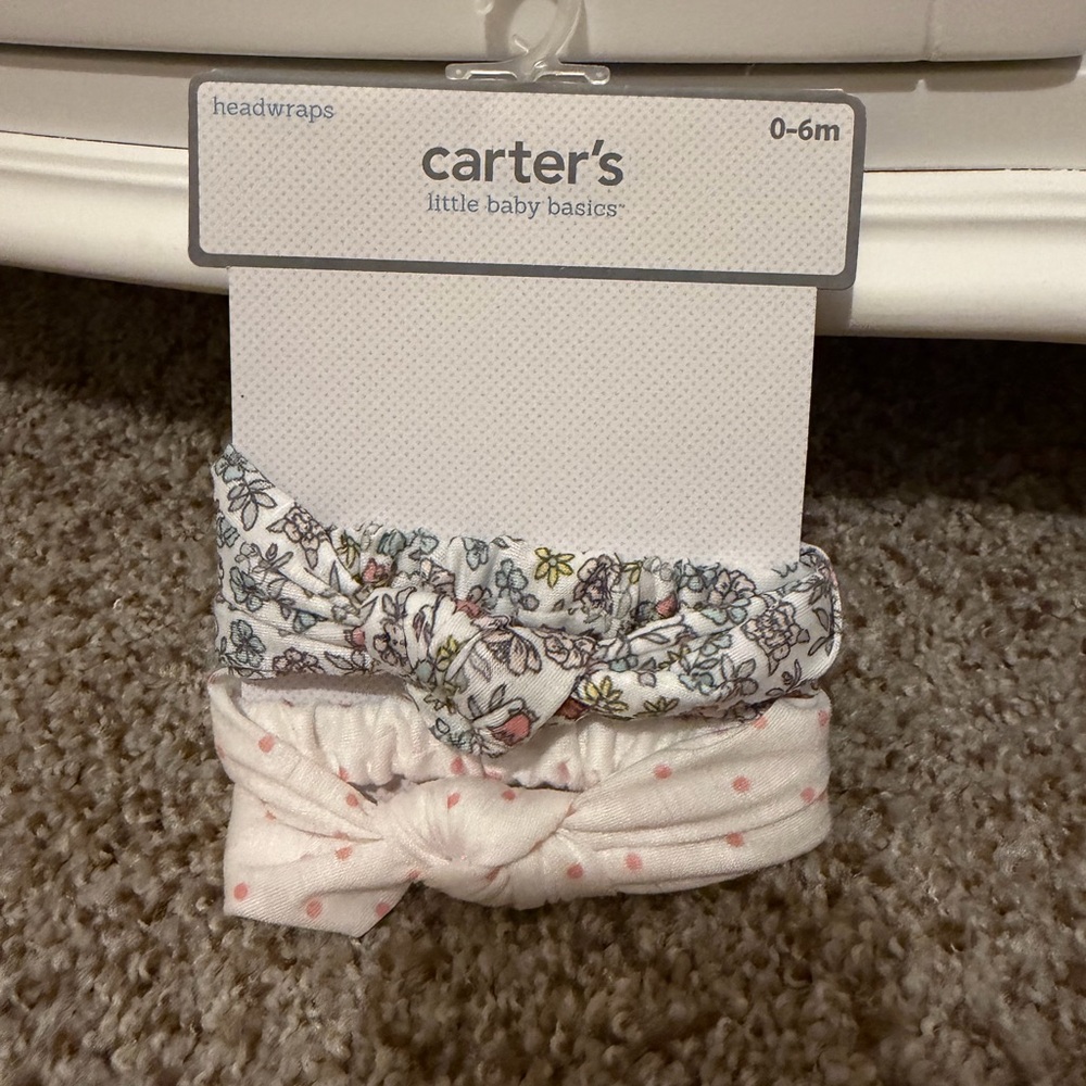 Newborn headbands 0-6M NWT